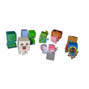 Minecraft Mini Figures Lot of 8 Signs of Wear Attack Hostile Vex Pair Figure